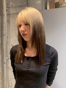 アース 高円寺店(HAIR & MAKE EARTH) ルーツカラー×レイヤーカット