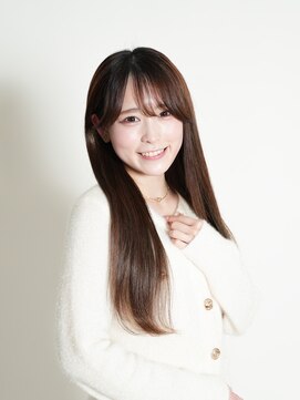 ルフュージュ バイ プロデュース 相模大野店(Refuge by Produce) シースルーバング/ストレートロング