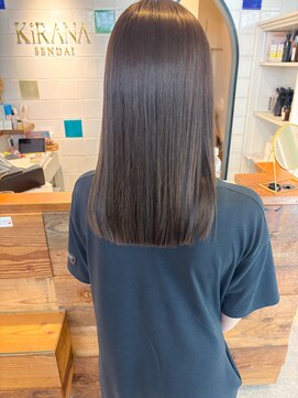 キラーナセンダイ(KiRANA SENDAI) [髪質改善うる艶ストレートヘア]