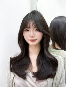 アマトウキョウスマートサロン(AMA TOKYO×Smart Salon) 【sayakaスタイル】顔まわり/レイヤーカット/小顔韓国くびれヘア