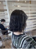 【山本智文】ネオ波巻きパーマボブ