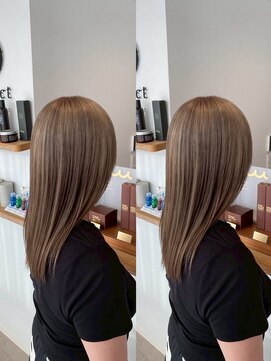 アフェクト 上大岡(affect) くびれヘア/アプリコットオレンジ/夏のヘアアレンジ/上大岡