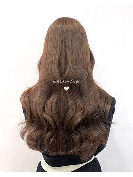 ミラ(MIRA) ベージュカラー/梅田美容室/大阪美容室