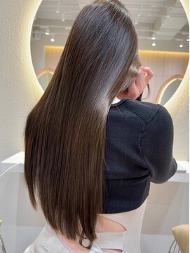 ロンド アンブル 四条烏丸(Lond ambre) 平野実花/くびれ/レイヤーカット/髪質改善/ブラウン/カラー