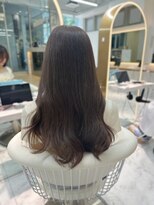 ロンドルピナス 小倉(Lond Lupinus) 黒髪カタログ/オリーブグレー/ココアベージュ/小顔に見せるヘア