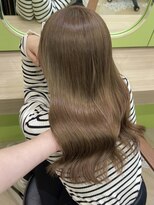 イオエ 西梅田(ioe)&nbsp;ブリーチなしカラー/髪質改善/ミルクティーベージュ/小顔ヘア