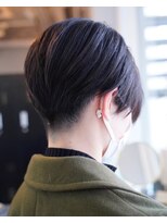 シャロン(SHARON) 【SHARON原宿】刈り上げショート×マットブラック