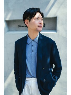 ボンド 三軒茶屋(Bond) 大人センターパート×ニュアンスパーマ◎三軒茶屋 RYUKI パーマ