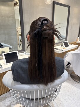 ロンドブルーム 天神大名店(Lond Bloom) ブリーチなしカラー/ヘアアレンジ/ヘアセット/福岡/10代20代30代