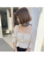 ナループロア ルームー(Nalu pu loa ROOMOO) 首元すっきりタンバルモリ☆韓国ボブ/韓国ヘア