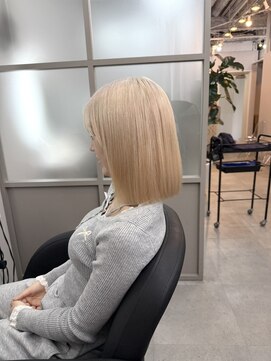 アレンヘアー 梅田店(ALLEN hair) 抜きっぱなしブロンド