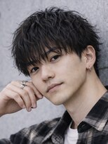 メンズフィール 心斎橋(MEN'S FEEL) MEN'S HAIR/ルーズショート/波巻きツイストスパイラル/心斎橋