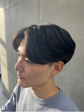 ブラッシュ バイ フォルテ 静岡 草薙店(Brush by FORTE) ニュアンスパーマ センターパート フェザーパーマ 静岡 草薙