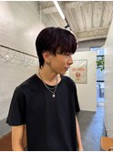 [NEELU_take]メンズウルフ×ボルドーカラー
