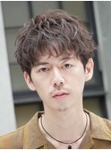 札幌フリックパーマフリンジカットテーパーフェードカットゆるめ