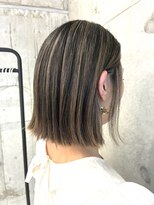 プラスシー(+C)&nbsp;ボブにも地毛にハイライト！福岡ハイライト/福岡白髪ぼかし