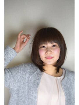 マテリアル(Material) {阪急六甲 Material} スモーキーアッシュ×柔らかロブ