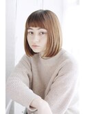 吉祥寺3分/ウォーターフォール毛先パーマ黒髪ことりベージュ/124