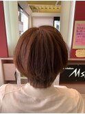 30代、春のショートスタイル