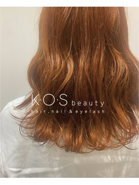 ケーオーエスビューティー(K O S beauty) アプリコットオレンジ