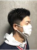 ビジネスサイドバックショート<ヒロ銀座/理容室/メンズ/浜松町>