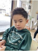 キッズカットツーブロックメンズ☆