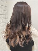 ロング×グラデーション