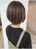 大人ショートボブ