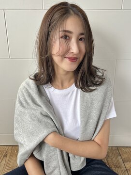 ルポ 京都四条河原町店(repos) グレージュ　結べるボブ♪