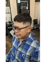 ニューつどい(HAIR SALON) 【三ツ境駅】フェード×濡れパン