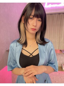 ロンド レア 天神大名店(Lond Le’a) ドレスヘア/ショコラアッシュ/ヘルシースタイル/ふんわりカール