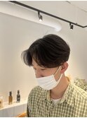 メンズセンターパート/メンズカット/ビジネスマン/綱島