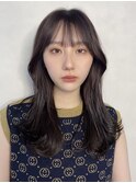 韓国風ロングヘア
