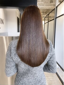 サロウィン 池袋(SALOWIN) 透明感アッシュベージュ × 美髪縮毛矯正 #051