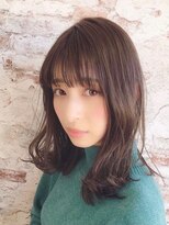 アルケー ヘアアンドヘッドスパ 錦糸町南口店(arche Hair&head spa)&nbsp;大人かわいい/レイヤーロング/グレーベージュ/前髪パーマ/錦糸町