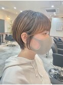 耳かけ丸みショート