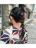 袴ヘア