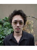 ブルートマト(BLUE TOMATO) くせ毛風パーマ