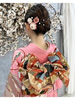 フォトリンクキポ 日本橋(Photo link ki.po)&nbsp;振袖☆着付け＋ヘアセット　￥14,300～
