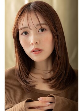 カバーヘア ブリス 大宮西口(COVER HAIR bliss) ヘルシースタイル美髪前下がりレイヤーエアーストレートX大宮