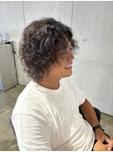 カット、パーマ
