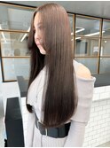 20代30代40代髪質改善酸熱トリートメント艶感ストレート