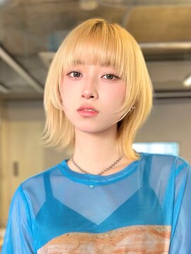 サンド クリア 横浜本店(sand clear) ボブディオリーブベージュ髪質改善縮毛矯正フェイスレイヤー