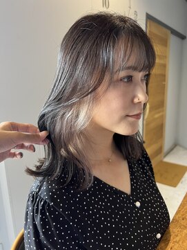 ティック 福井鯖江店(tic.) インナーカラー/ホワイトベージュ/ベージュ/ダブルカラー