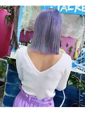 トーク 武庫之荘(TAL'KE) TAL’KE/武庫之荘/ブリーチ/髪質改善/韓国ヘア/ラベンダー_431