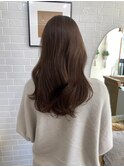 黄色味を抑えたノーブルローズブラウン　Zina本八幡