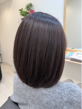 モクヘアー(moc hair)の写真/【舞子公園駅徒歩1分】白髪が気になってきた…初めてのグレイカラーは《moc hair》月曜日も営業◎