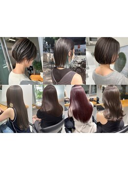 どんなスタイル、長さでも、おしゃれでキレイに*髪のお悩みも解決し、ツヤのある美しいスタイルへ！
