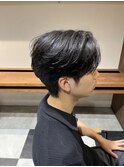 ニュアンスパーマ/シースルーセンターパート