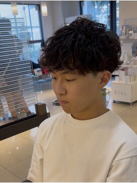 スタイル 成城学園前(STYLE) メンズ マッシュ シャドウパーマ